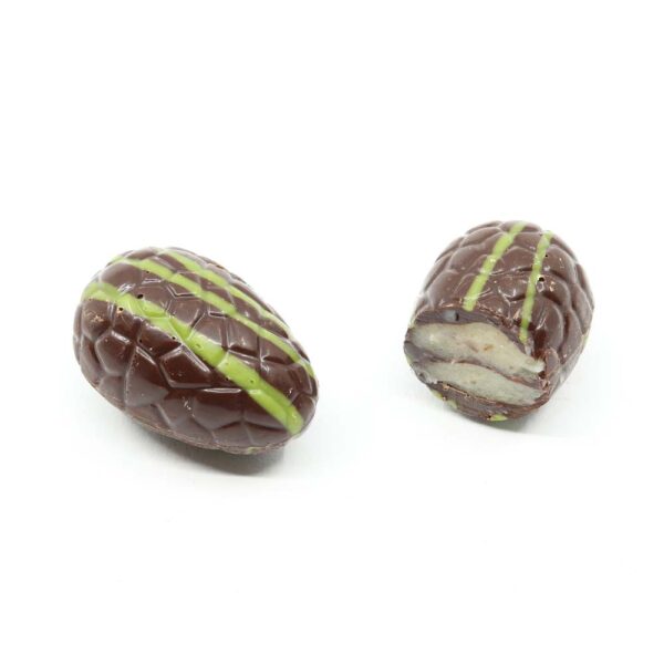Egg dark green stripe