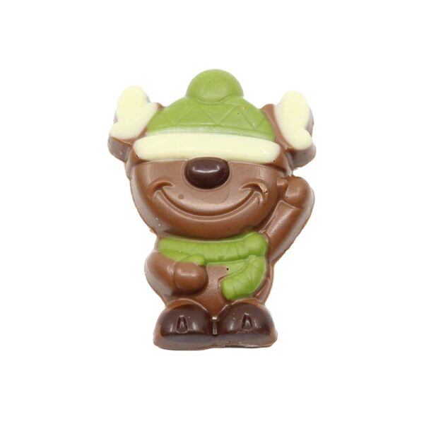 Happy feet reindeer green