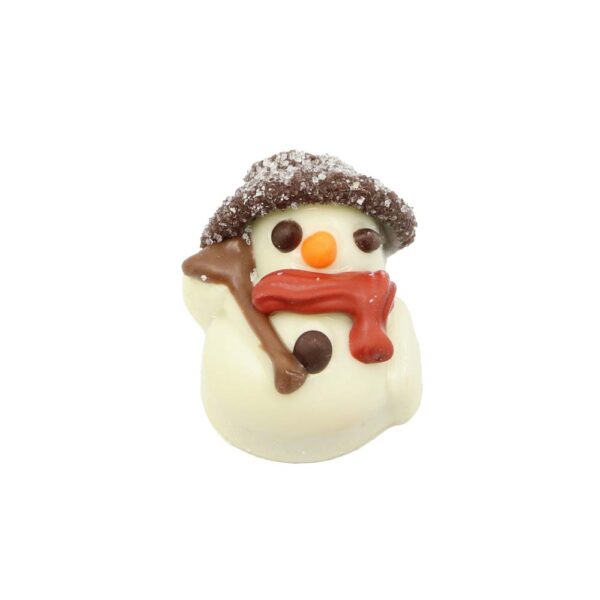 Snowman red scarf