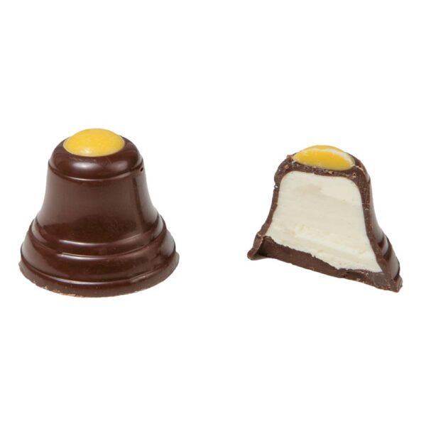 Christmas bell dark yellow dot