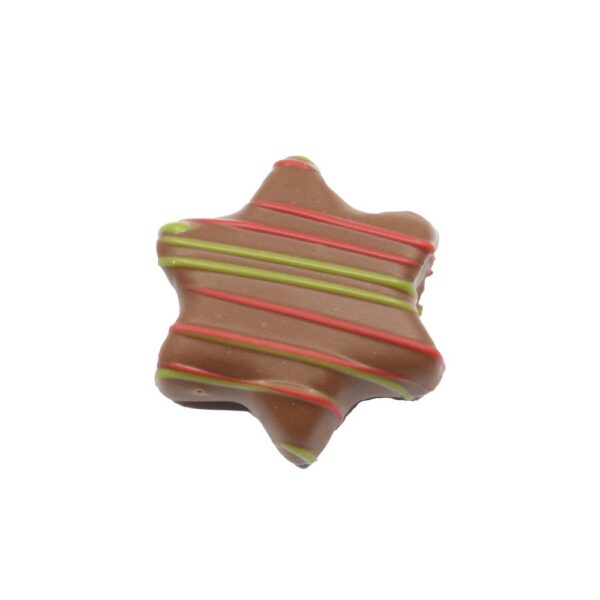 Marzipan star milk